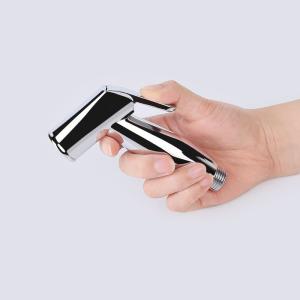 Portable Shattaf Bidet Sprayer Customized Chrome Plated Surface Finishing