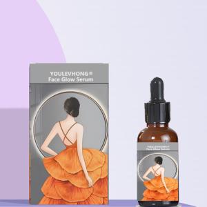 China Vitamin C YOULEVHONG Face Glow Serum Reducing Dark Spots And Hydrating Skin Fragrance Free Brightening Formula on sale