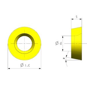 HRA90 Hardness 45HRC-65HRC CNC Insert with 3 Years Warranty for CNC Milling