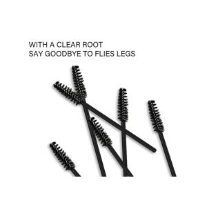 10cm Plastic Muti Function 10cm Disposable Brow Lash Comb Brush