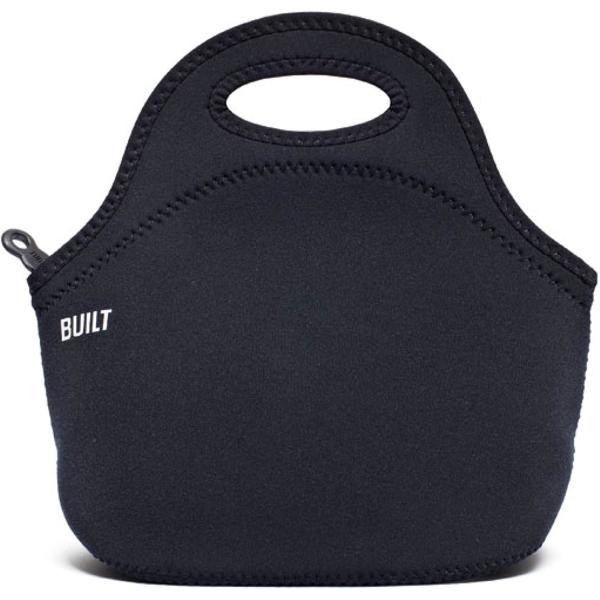 BUILT Gourmet Getaway Soft Neoprene Lunch Tote Bag - Lightweight, Insulated and