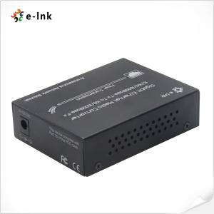 10/100/1000Mbps Gigabit Ethernet Media Converter with SFP