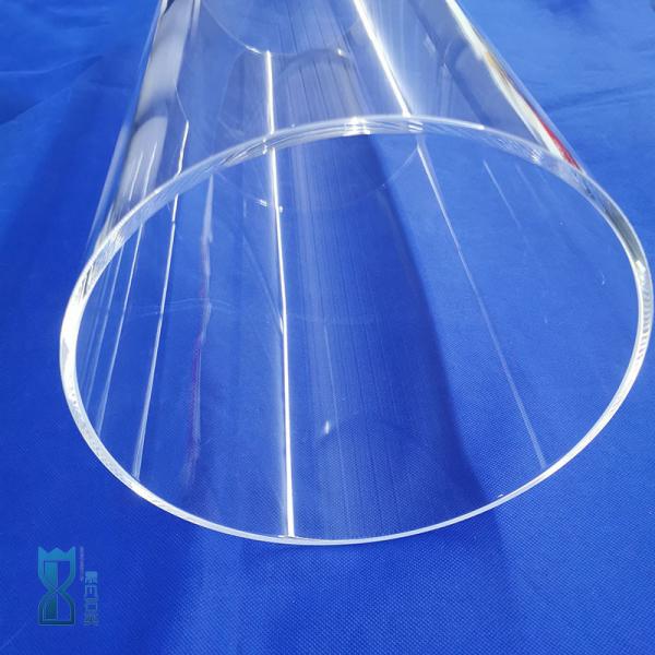 Resistance High Temperature Customizable Size Quartz Glass Tube Fused Silica Transparent Quartz Tube