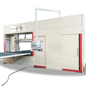 Polyurethane Rigid Foam Cnc Cutting Machine Vertical Revolving Contour
