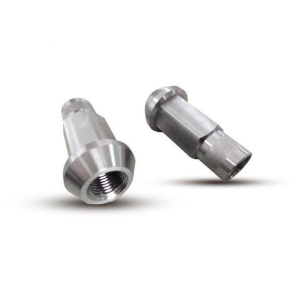 Quality Polished Rainbow M12 X 1.5 Locking Wheel Nuts Precision Nonstandard Parts wholesale