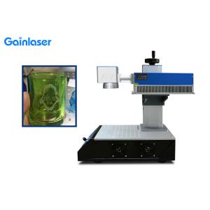 JCZ Control Uv Laser Marking Machine 355nm DPSS For Glass Cup