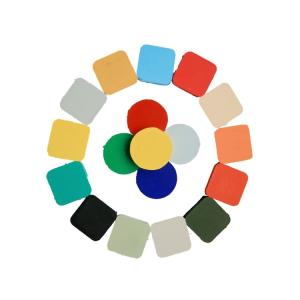 Odorless Multi Color FKM Rubber Precompound with 17 Compression Set and TR -17 for Oil Resistant Applications