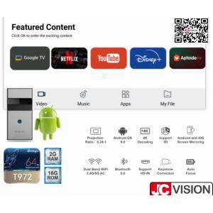 JCVision DLP Ultra Short Throw Projector 1080p Specs Adobe Acrobat Pro DC