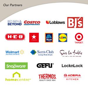 IKOO Rectangular Glass Jar with Cork Lid and Tray - High Borosilicate Glass