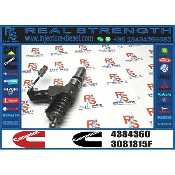 Cummins NTA855 QSN N14 Used Engine Parts Injector 4384360 Model for Machinery Repair Shops with 6 Months Warranty