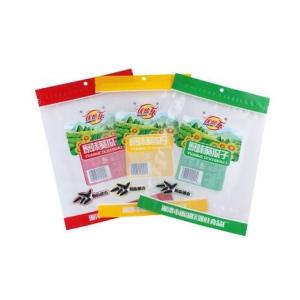 Custom printed 3 side sealing PE laminated material Plastic bag for food packing