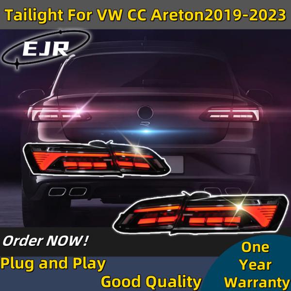 Quality Tail Light For Volkswagen Cc Areton Led Tail Lights 2019-2022 Cc Areton Rear Fog Brake Turn Signal Automotive Accessorie wholesale