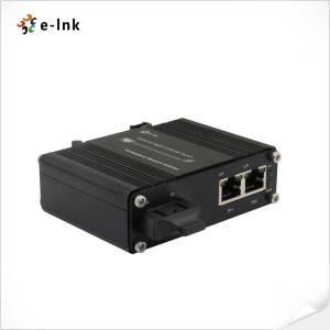 China Mini Industrial 2-Port 10/100/1000Base-TX to 1000Base-X Media Converter Supports DIN-Rail & Wall-mount installation on sale