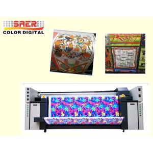 Automatic Digital Fabric Printing Machine / Double Vision Fabric Plotter