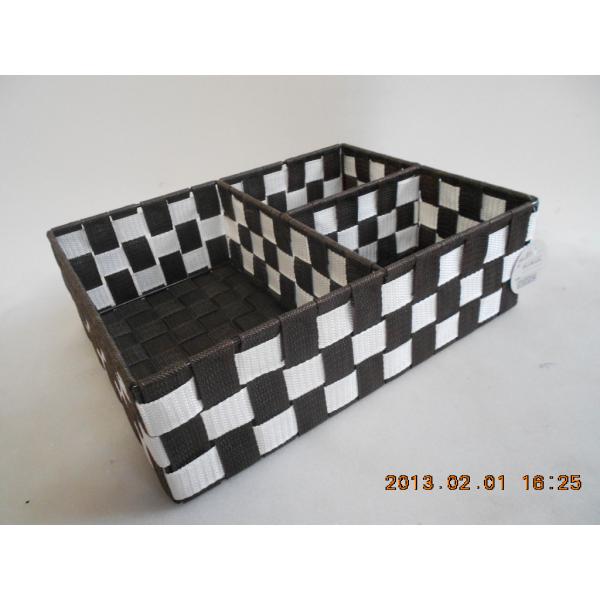 pp strip basket with storage