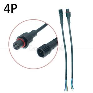 Customization Waterproof 2pin 3pin 4 pin M12 Connector Cable for LED