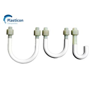 China M6-M20 Coated FRP Bolt Advantageous Electrical Insulation For Machinery on sale