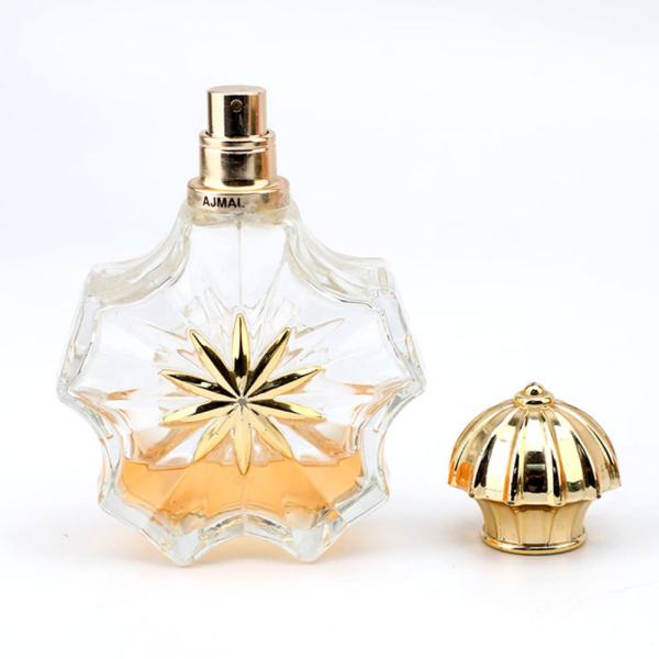 Quality Portable Perfume Bayonet Glass Bottle Subpackage Spray Thickened Simple 100ml wholesale