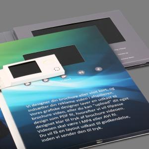 Portable 5 Inch LCD Video Mailer Customized Design CE FCC QC Certificated