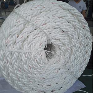 8 Strands Polypropylene Marine Ropes PP Floating Mooring 48mm