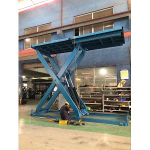 Heavy Duty 4T Hydraulic Scissor Loading Goods Lift Or Car Lift Custom-Made