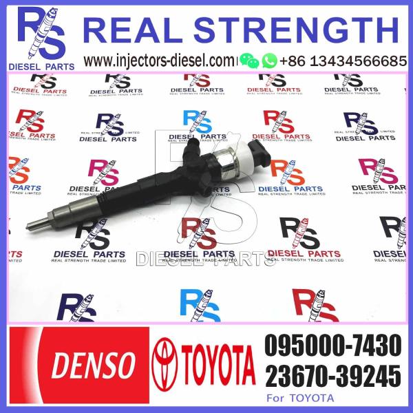 23670-39245 095000-7430 With Injector Nozzles Diesel Injectors And Diesel Common Rail Fuel Injector