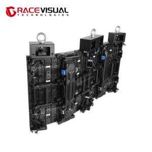 China Certified Safe LED Screens Multi-Angle Curved Display Solution with Die-casting Aluminum Panel Material and 16bit Gray Scale on sale