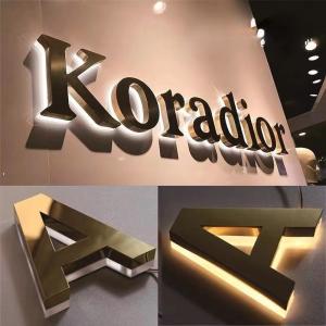 Provide LED 3D Signboard for Luminous Stainless Steel Aluminum PC Acrylic 3D