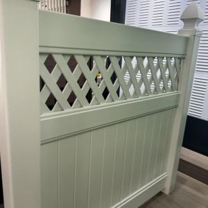 Scratch Resistant 6*8 Foot Pvc Privacy Fence White Color Durability