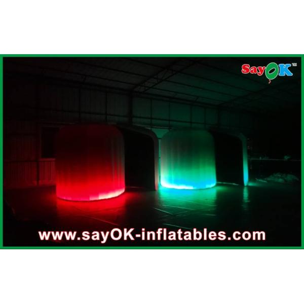 Inflatable Photo Studio 2.4m Dia Portable Inflatable Products Logo Printed For Advertising
