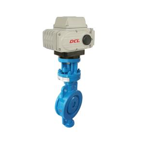Cheap Three Offset Hard Seal Electric Actuated Butterfly Valve for sale