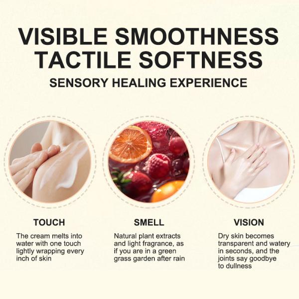 Skin Firming Moisturizing Body Lotion Relieve Desquamation For Daily Care OEM