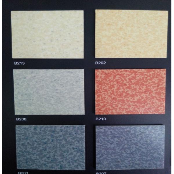Colored PVC Floor Covering Thickness 2.0mm Anti - Corrosive Feature