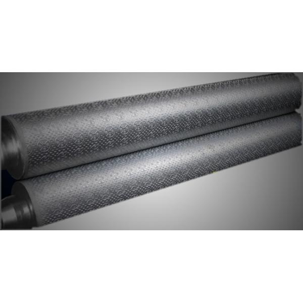 Customized Pattern Knurled Rollers With High Durability For Wallpaper , Tiles ,