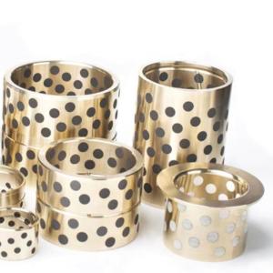 Solid Lubricating Graphite Bronze Oilless Water Valves Bushing