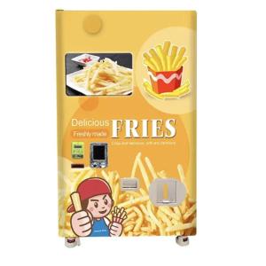 Popular French Fries Making Machine Fried Chicken Wings Onion Ring Snack Self