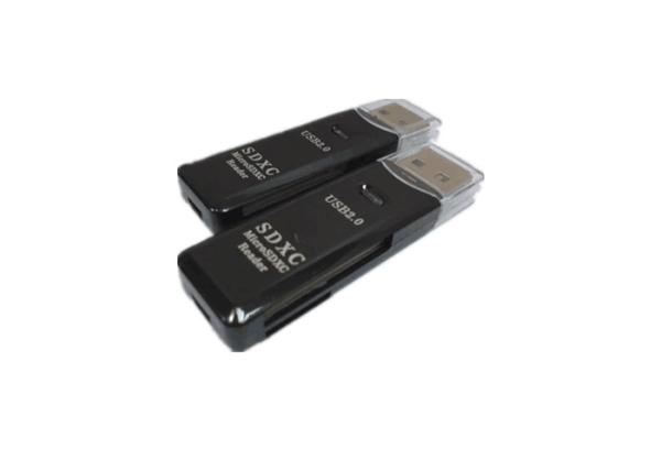 Quality Plug And Play Portable Card Reader 2 IN 1 Memory Card Reader For Windows Mac wholesale