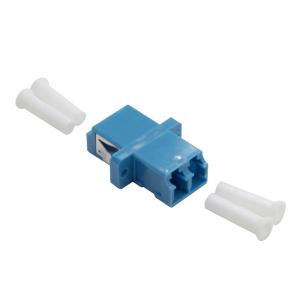 Lc Upc Singlemode Duplex Fiber Optic Cable Adapter / Fiber Optic Coupler Durable
