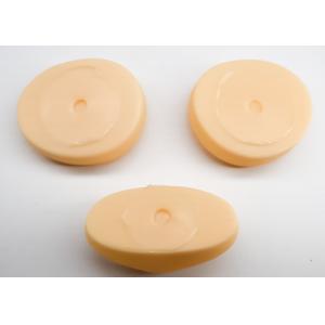 Yellow Tattoo Permanent Makeup Practice Skin Uninstall Model Head With Eyes And