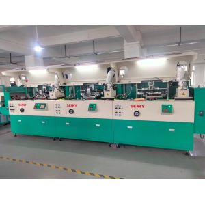 Automatic 1-8 Color Plastic Bottle UV Screen Printing Machine 70pcs/min