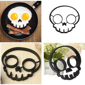 Cheap Skull Shaped 100% Food Grade Silicone Egg Ring Owl Shaped Egg Fried Ring for sale