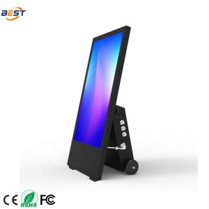 Cheap 178° Viewing Angle Outdoor LCD Digital Signage with WiFi/3G/LAN Network Options and Wall/Ceiling/Floor Mounting Choices for sale
