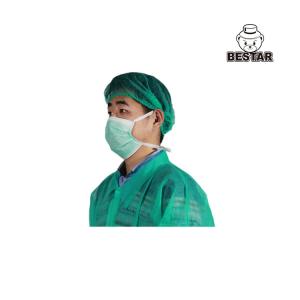 35gsm Cleanroom PP Disposable Lab Coat Visitor Gown