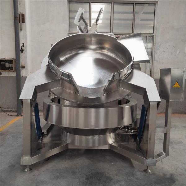 Customized Tilting Commercial Paste Cooking Mixer Machine Nougat Fully Automatic