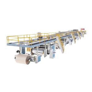 Cheap 4500 KG Fully Automatic High Speed 3/5/7 Ply Corrugated Cardboard Production Machine for sale