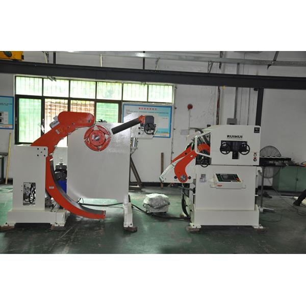 Material Frame Automatic Stamping Sheet Metal Decoiler Machine To Straighten