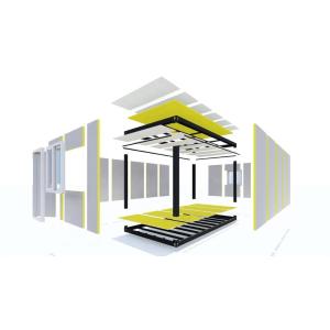 Boxspace Casas Prefabricadas Prefabricated Tiny 2 Bedroom Modular Prefab House Luxury Living 20 Foot Mobile Container Home