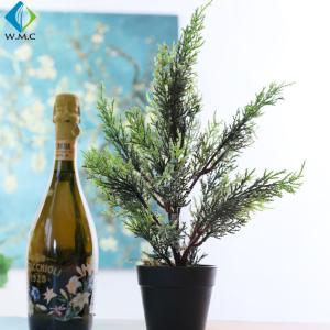 Table Decoration Artificial Potted Plants , Home Decor Potted Cypress Tree