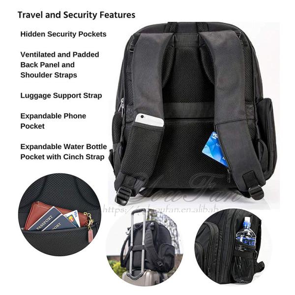 Large Capacity Parent Backpack laptop diaper bag