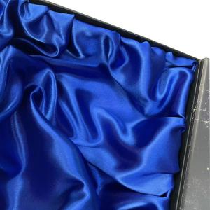 Custom Black Gift Packaging Magnetic Box with Silk and Gold Foil Printing